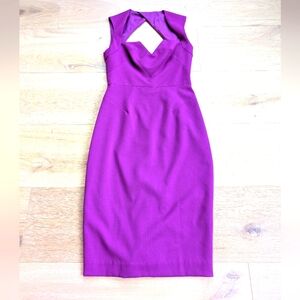 Fitted Black Halo Dress Size 2